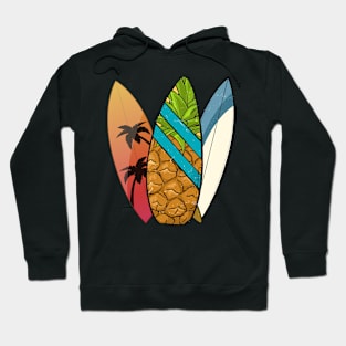 Beautiful Surfing Boards Hoodie